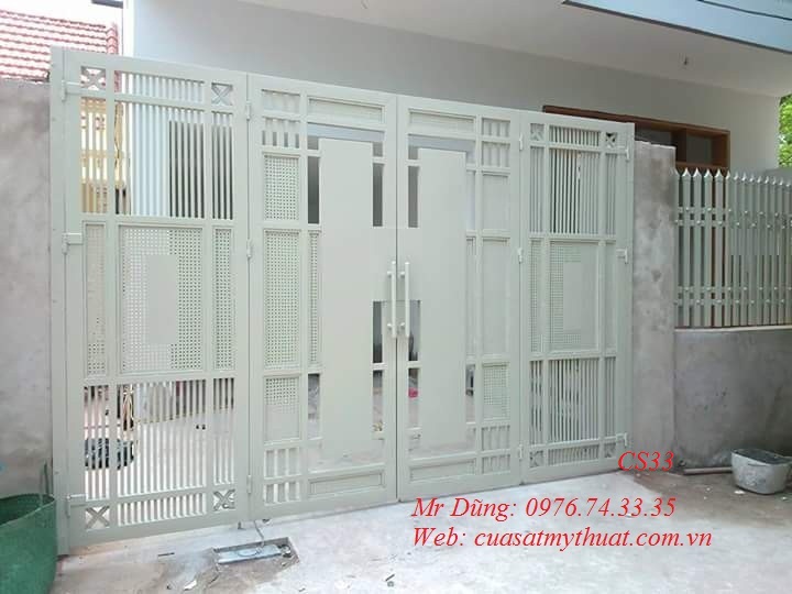 CỔNG SẮT MỸ THUẬT CS33